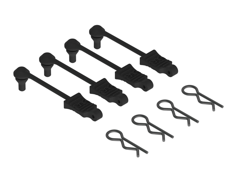 ARRMA AR390165 Body Clip Retainers for 1/10 and Other Vehicles