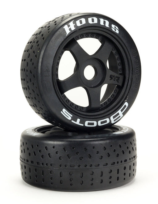 ARRMA ARA550062 DBoots Hoons 42/100 Belted Tires on 5 Spoke 2.9 17mm Hex Wheels 2 Pack