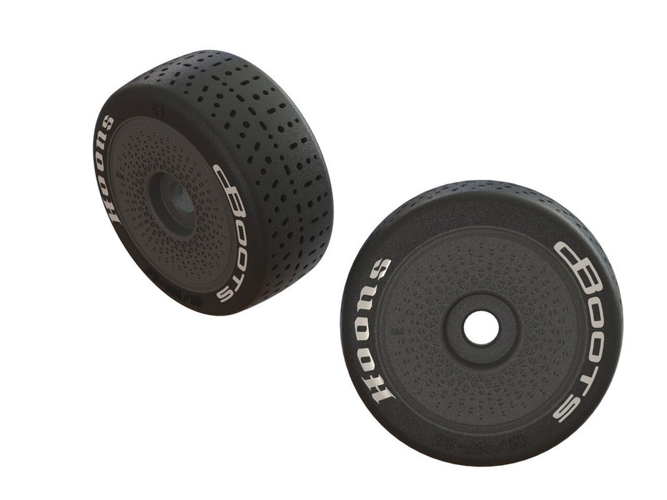ARRMA AR550063 DBoots Hoons 42/100 Belted Tires on Speed 2.9 17mm Hex Wheels 2 Pack