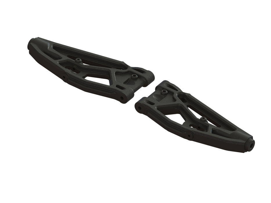ARRMA ARA330656 135mm Front Lower Suspension A-Arms for 6S Vehicles 1 Pair