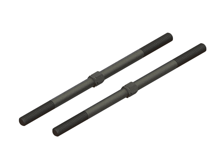 ARRMA ARA340156 M6x130mm Steel Turnbuckles for 8S Vehicles 2 Pack