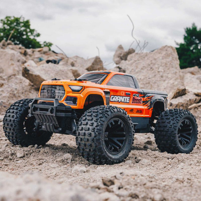 ARRMA ARA4102V4T1 GRANITE BOOST 4X2 Mega 1/10 RTR 2WD Monster Truck Orange