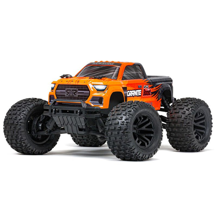 ARRMA ARA4102V4T1 GRANITE BOOST 4X2 Mega 1/10 RTR 2WD Monster Truck Orange