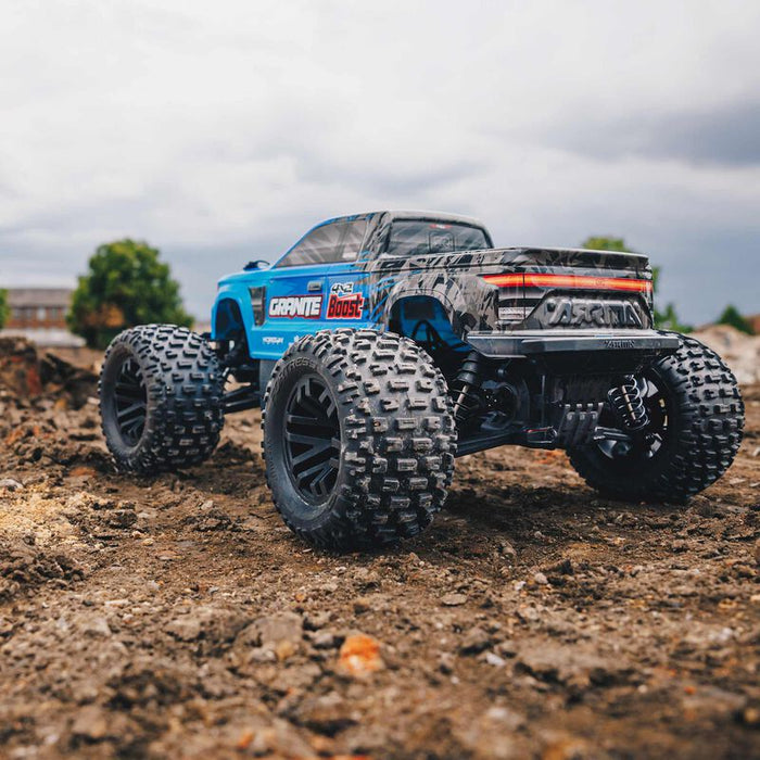 ARRMA ARA4102V4T2 GRANITE BOOST 4X2 Mega 1/10 RTR 2WD Monster Truck Blue