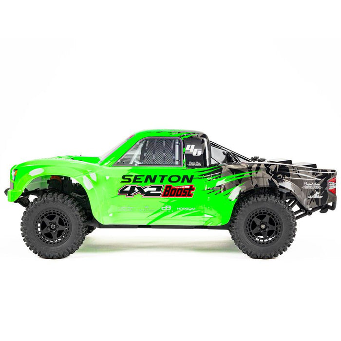ARRMA ARA4103SV4T1 SENTON BOOST 4X2 Mega 1/10 RTR 2WD Short Course Truck Green- Charger/Battery