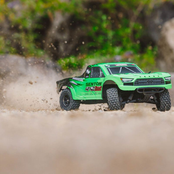 ARRMA ARA4103V4T1 SENTON BOOST 4X2 Mega 1/10 RTR 2WD Short Course Truck Green