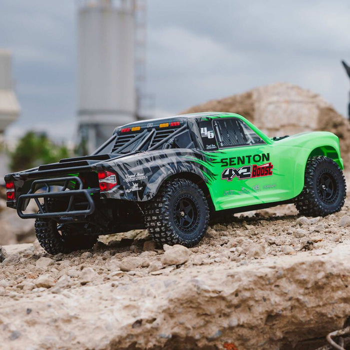 ARRMA ARA4103V4T1 SENTON BOOST 4X2 Mega 1/10 RTR 2WD Short Course Truck Green
