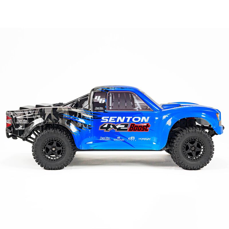 ARRMA ARA4103V4T2 SENTON BOOST 4X2 Mega 1/10 RTR 2WD Short Course Truck Blue