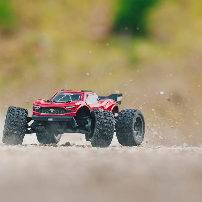 ARRMA ARA4105SV4T1 VORTEKS BOOST 4X2 Mega 1/10 RTR 2WD Stadium Truck Red - Charger/Battery