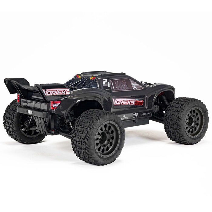 ARRMA ARA4105SV4T2 VORTEKS BOOST 4X2 Mega 1/10 RTR 2WD Stadium Truck Gun Metal - Charger/Battery