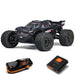 ARRMA ARA4105SV4T2 VORTEKS BOOST 4X2 Mega 1/10 RTR 2WD Stadium Truck Gun Metal - Charger/Battery
