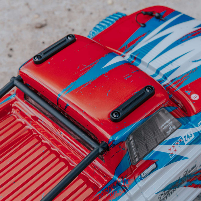 ARRMA ARA4215V3T1 1/8 Infraction 4x4 All Road Mega Resto-Mod Truck Red/White/Blue