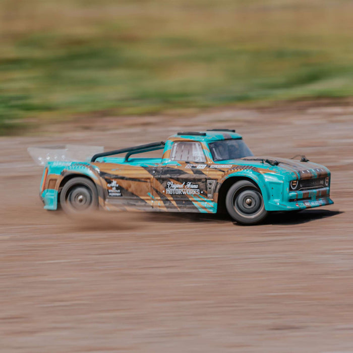 ARRMA ARA4215V3T2 1/8 Infraction 4x4 All Road Mega Resto-Mod Truck Teal/Bronze