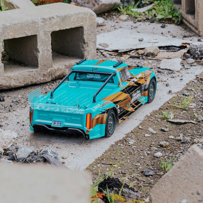 ARRMA ARA4215V3T2 1/8 Infraction 4x4 All Road Mega Resto-Mod Truck Teal/Bronze