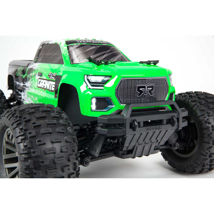 ARRMA ARA4302V3T1 1/10 Granite 4x4 3S BLX Monster Truck Green