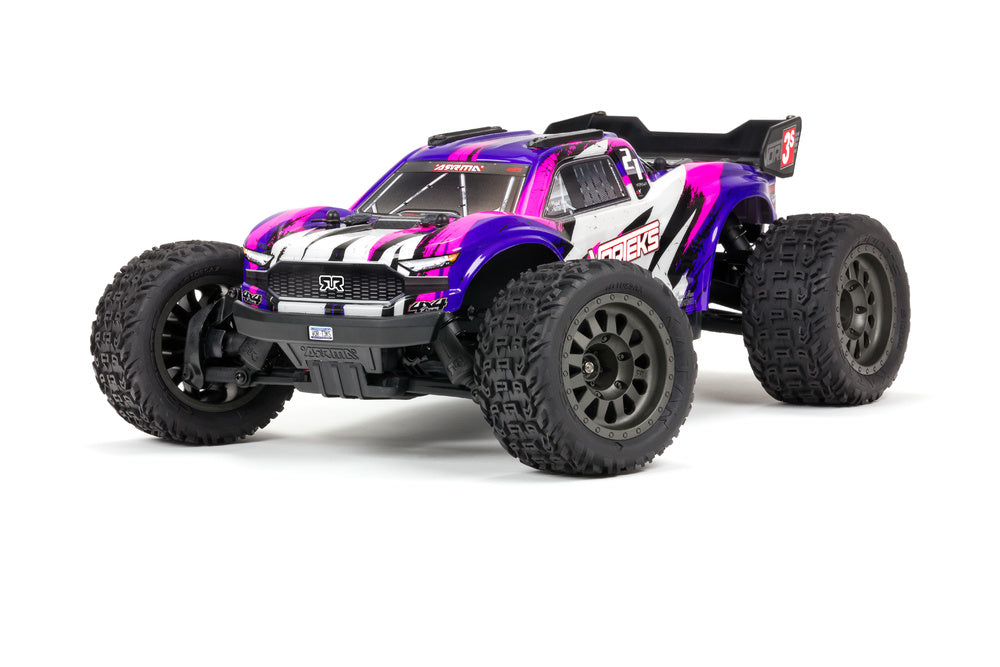 ARRMA ARA4305V3T2 1/10 Vorteks 4x4 3S BLX Monster Truck Purple