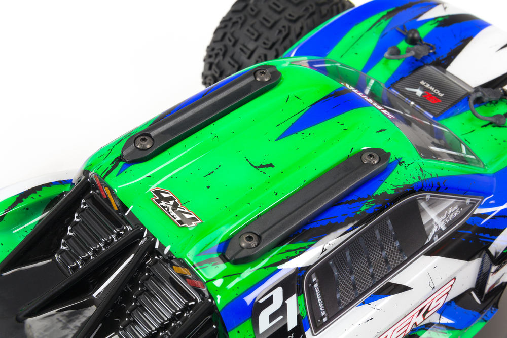 ARRMA ARA4305V3T3 1/10 Vorteks 4x4 3S BLX Monster Truck Green