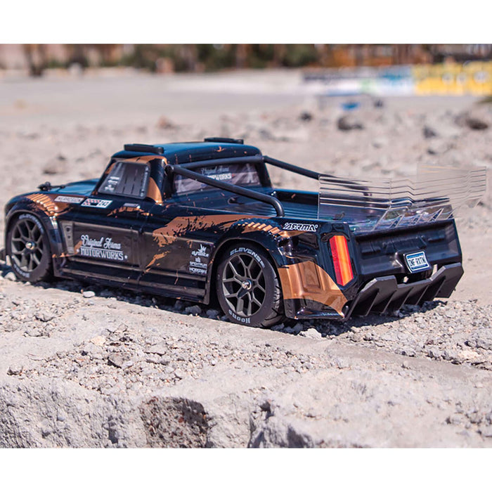 ARRMA ARA4315V3T1 1/8 Infraction 4x4 3S BLX Resto-Mod Truck Black / Gold
