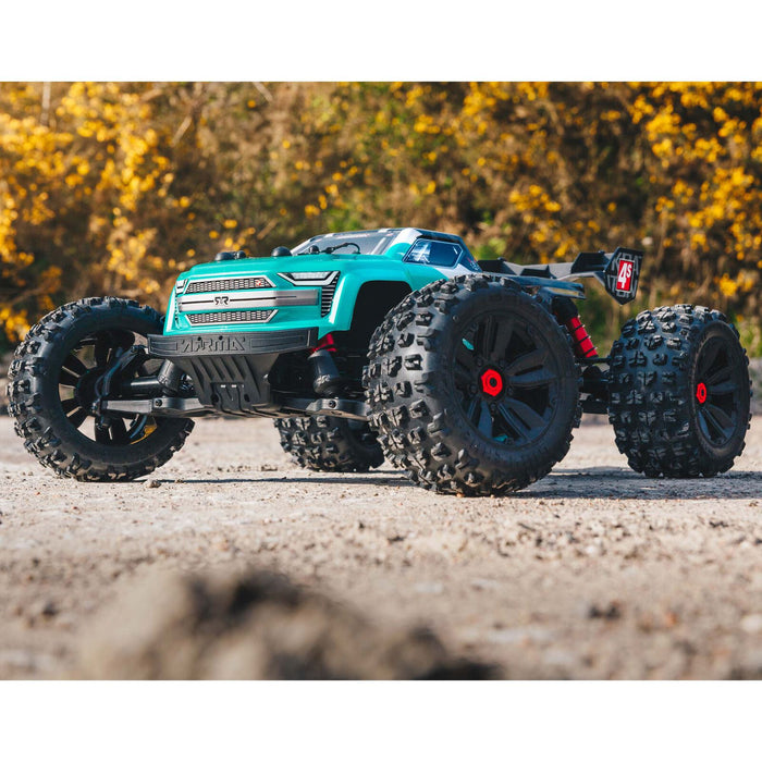 ARRMA ARA4408V2T2 1/10 KRATON 4x4 4S BLX Brushless Speed Monster Truck Teal/Black