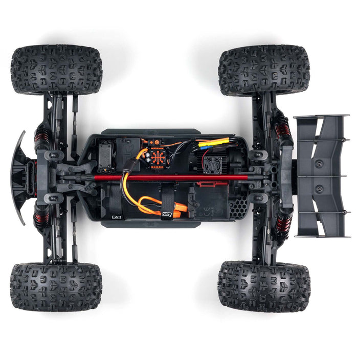 ARRMA ARA4408V2T2 1/10 KRATON4x4 4S BLX Brushless Speed Monster Truck Black/Blue
