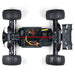 ARRMA ARA4408V2T2 1/10 KRATON4x4 4S BLX Brushless Speed Monster Truck Black/Blue