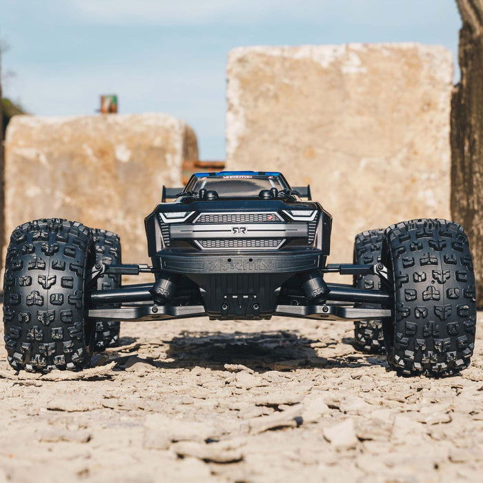 ARRMA ARA4408V2T2 1/10 KRATON4x4 4S BLX Brushless Speed Monster Truck Black/Blue