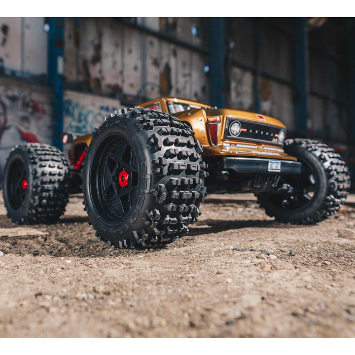 ARRMA ARA4410V2T1 1/10 OUTCAST 4x4 4S BLX Brushless Stunt Truck - Bronze