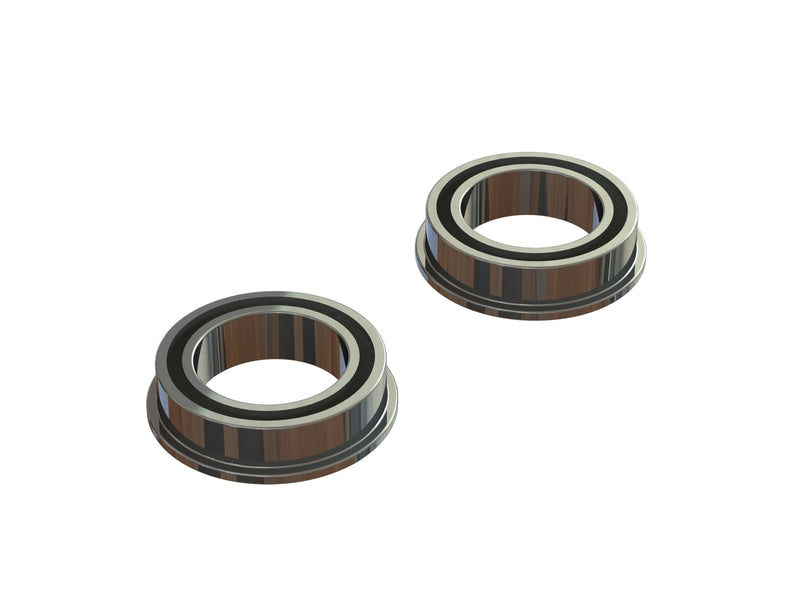ARRMA ARA620004 Flanged 10x15x4mm 2RS Ball Bearings 2 Pack