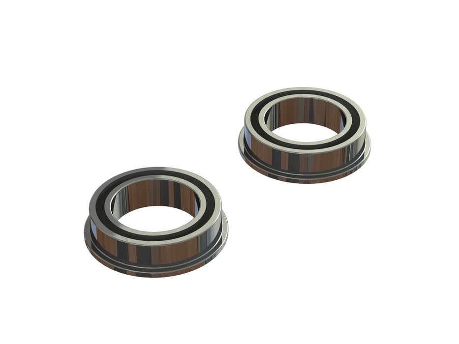 ARRMA ARA620004 Flanged 10x15x4mm 2RS Ball Bearings 2 Pack
