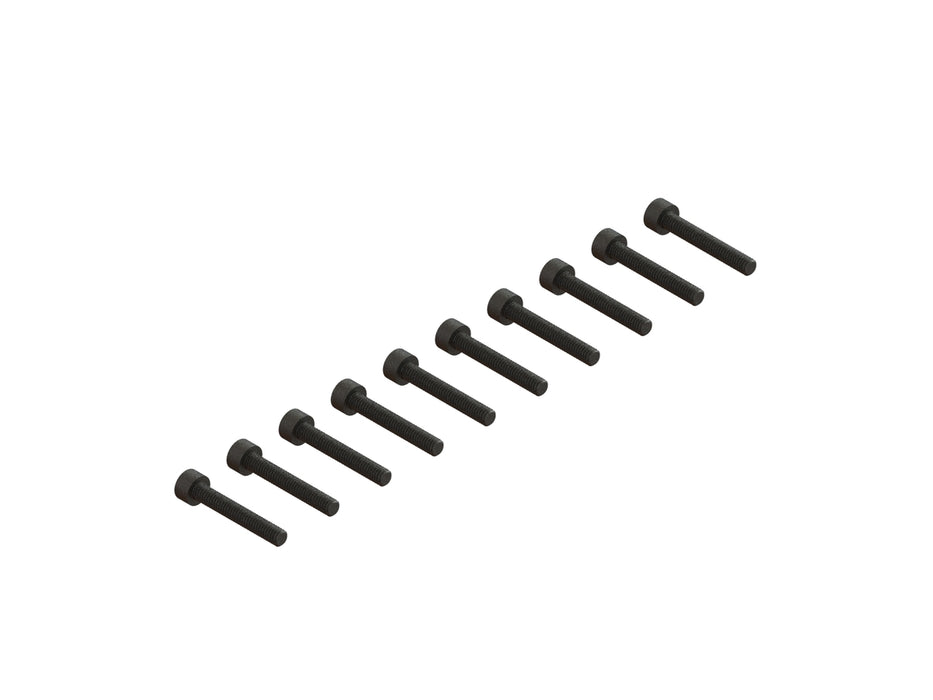 ARRMA ARA702007 Cap Head Hex Machine Screw M2.5x16mm (10 Pack)