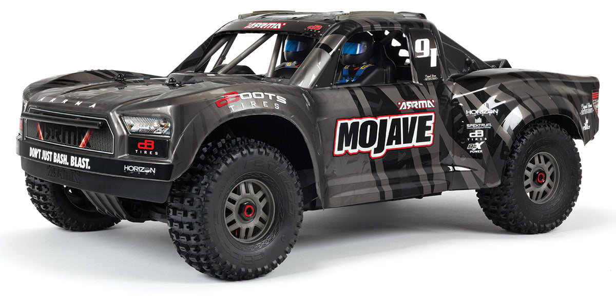 ARRMA ARA7204 Black 1/7 MOJAVE EXtreme Bash Roller Desert Truck