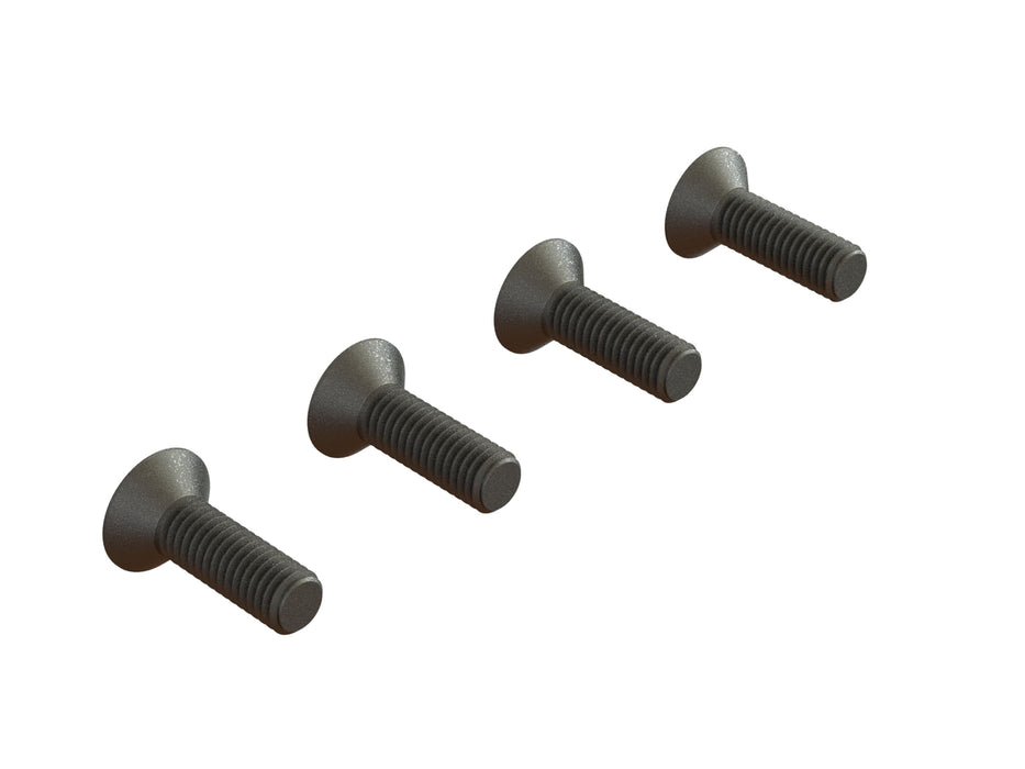 ARRMA ARA722516 M5x16mm Flat Head Hex Machine Screw 4 Pack
