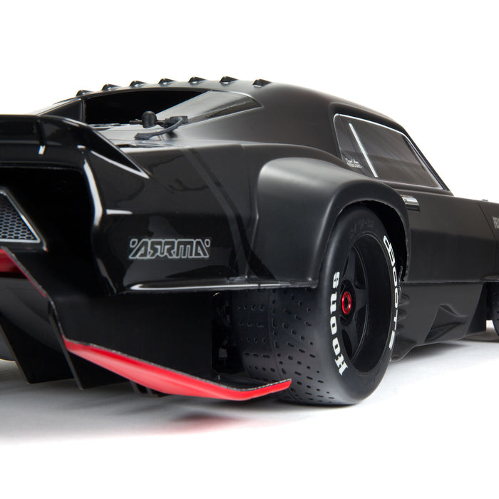 ARRMA ARA7617V2T1 Black 1/17 FELONY 6S BLX Street Bash All Road Muscle Car