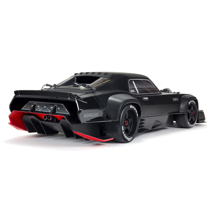 ARRMA ARA7617V2T1 Black 1/17 FELONY 6S BLX Street Bash All Road Muscle Car