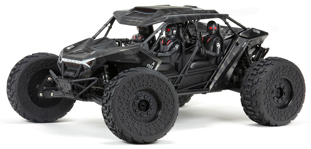 ARRMA ARA7618T1 FIRETEAM 6S 4WD BLX 1/7 Speed Assault RTR Black