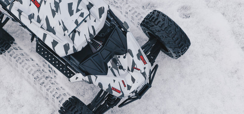 ARRMA ARA7618T2 FIRETEAM 6S 4WD BLX 1/7 Speed Assault RTR White