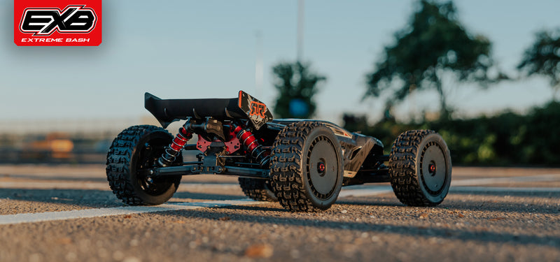 ARRMA ARA8707 1/8 RTR EXB TALION 6S Extreme Bash Truggy