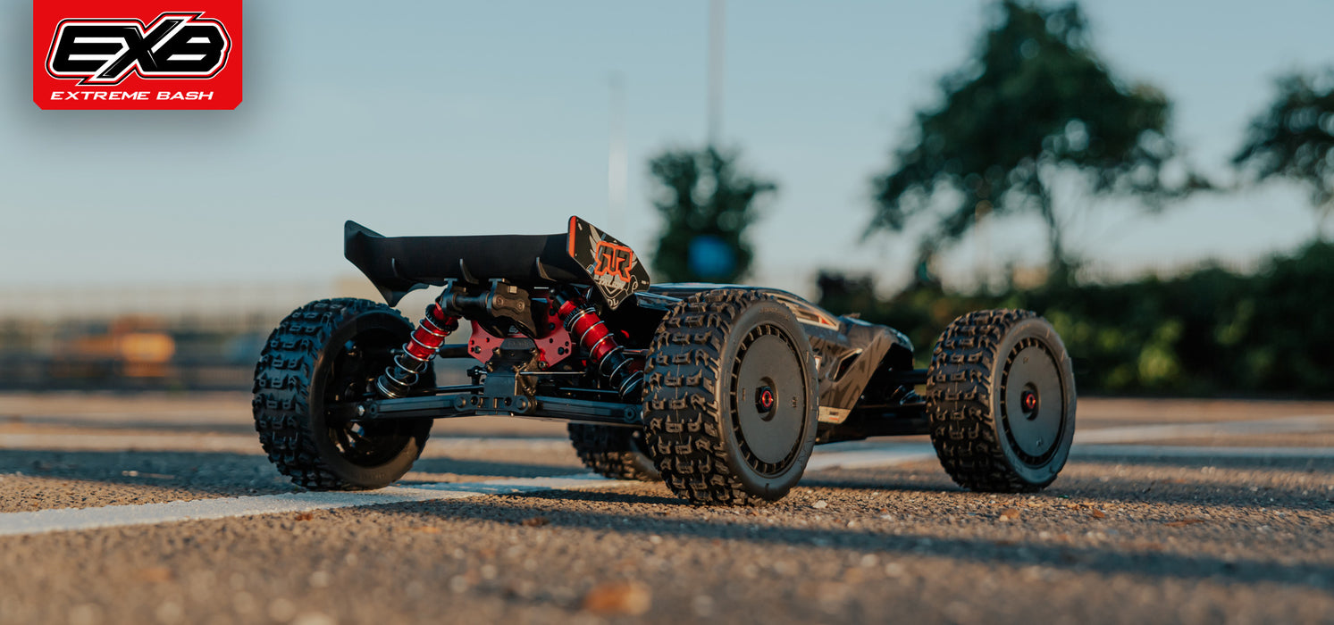 ARRMA ARA8707 1/8 RTR EXB TALION 6S Extreme Bash Truggy