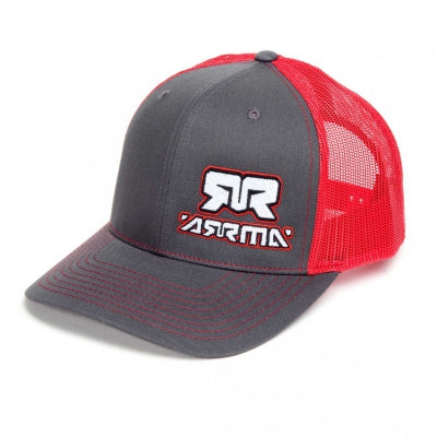 ARRMA Trucker Hat Red and Charcoal