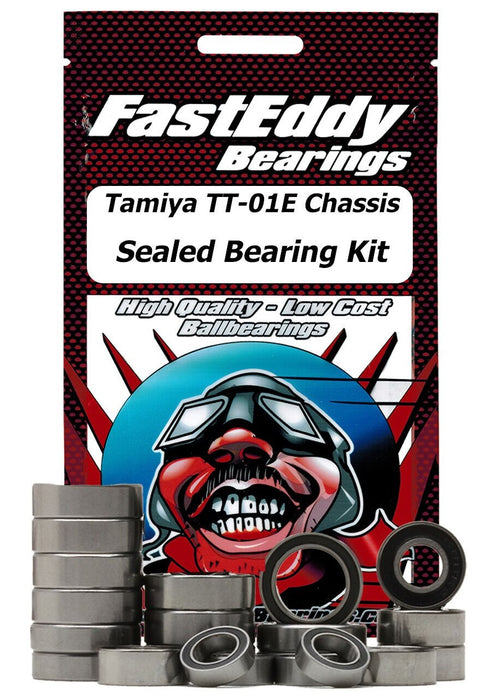 Fast Eddy Bearings TFE930 Tamiya TT-01E Chassis Sealed Bearing Kit