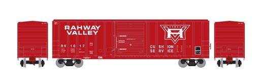Athearn HO Scale 14980 50' FMC 5347 Boxcar Rahway Valley RV 1017