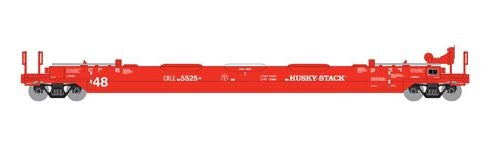 Athearn HO Scale 16457 48' Husky Stack Intermodal Well Car Coe Rail CRLE #5525