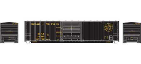 Athearn 1160 N Scale 50' Berwick Boxcar Maryland and Pennsylvania MPA 39649