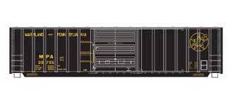 Athearn 1163 N Scale 50' Berwick Boxcar Maryland and Pennsylvania MPA 39795
