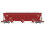 Athearn 12945 N Scale ACF 4600 3 Bay Covered Hopper Santa Fe ATSF 314337