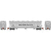 Athearn 12953 N Scale ACF 4600 3 Bay Covered Hopper Western Pacific WP 11974