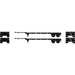 Athearn 14290 HO Scale 40' Container Chassis TRAC Intermodal TLXZ 2 Pack