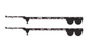Athearn 14295 HO Scale 40' Container Chassis Matson 2 Pack