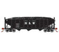Athearn 15162 HO Scale 40' 3 Bay Ribbed Hopper with Load Norfolk & Western N&W 28810