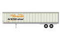 Athearn 15515 HO Scale 45' Trailer Denver & Rio Grande Western "the Action railroad" RGTZ 230077